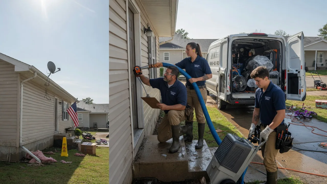 Ceiling Water Damage Restoration in East Troy, WI near me